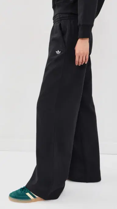 Adidas Essential Fleece Pants Black L | Thumbnail 4