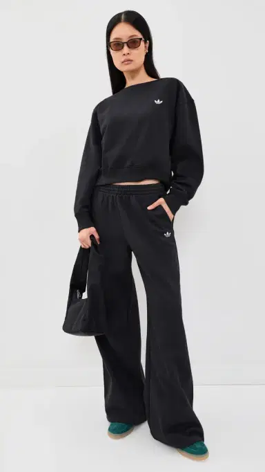 Adidas Essential Fleece Pants Black L | Thumbnail 5