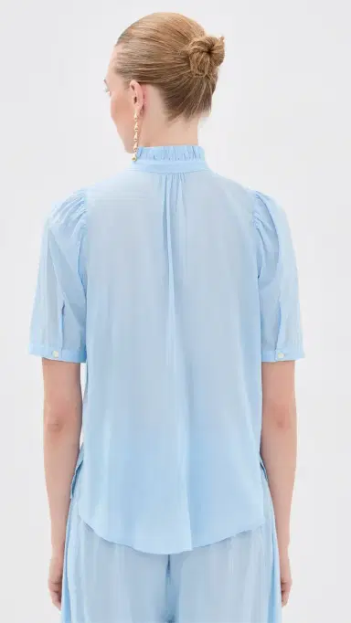 ALIX OF BOHEMIA Winnie Button Down Shirt Light Blue L | Thumbnail 3 ALIX OF BOHEMIA Winnie Button Down Shirt Light Blue L | Thumbnail 3