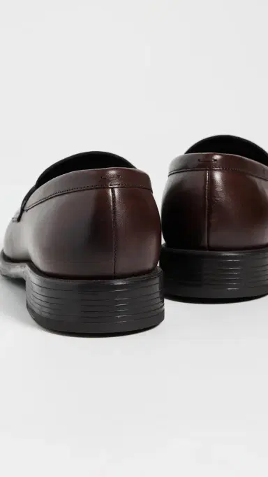 PS Paul Smith Shoe Pierce Dark Brown Shoes | Thumbnail 3