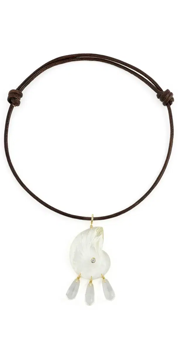 éliou Cova Necklace Clear One Size