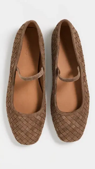 Madewell Greta Woven Flats Light Umber | Thumbnail 5