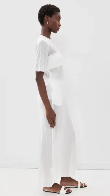 ALL THREE Amara Dress White L | Thumbnail 4 ALL THREE Amara Dress White L | Thumbnail 4
