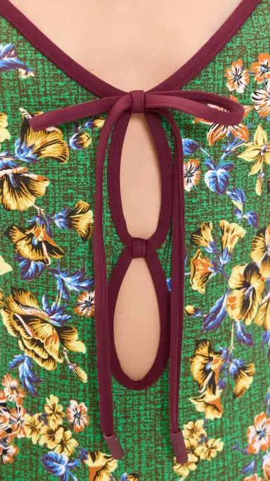 ALÉMAIS Phyllis One Piece Swimsuit Green | Thumbnail 6
