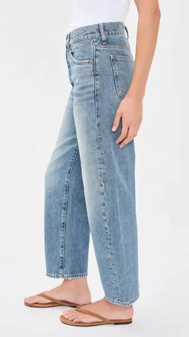 Madewell The Barrel Leg Jeans Solstice Wash | Thumbnail 4
