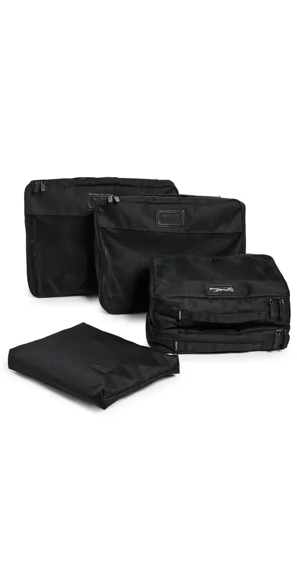 CALPAK Packing Cubes 5-Piece Set Black One Size