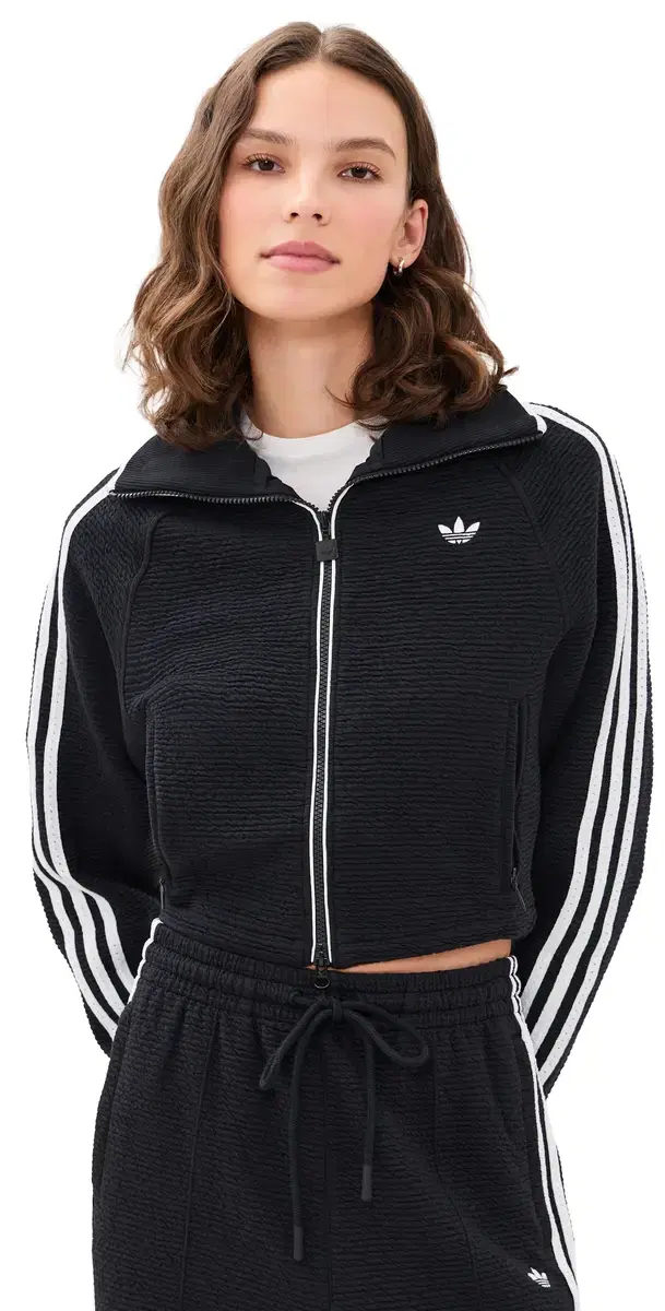 adidas Firebird Track Top Black/Cloud White