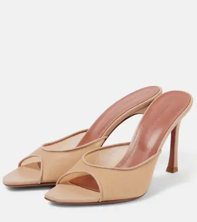Amina Muaddi Alexa 95 mesh mules | Thumbnail 3