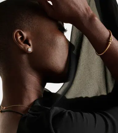 David Yurman Châtelaine 18kt gold earrings with diamonds | Thumbnail 3 David Yurman Châtelaine 18kt gold earrings with diamonds | Thumbnail 3