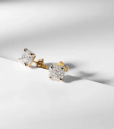 David Yurman Châtelaine 18kt gold earrings with diamonds | Thumbnail 4 David Yurman Châtelaine 18kt gold earrings with diamonds | Thumbnail 4