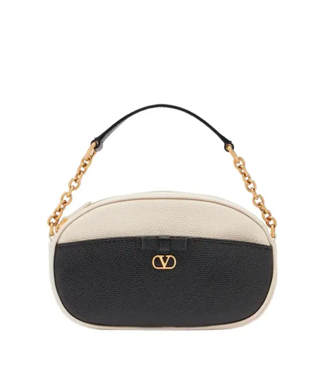 Valentino Garavani VLogo Mini leather top-handle bag