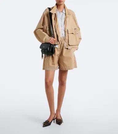 Prada Corsaire Mini fringed leather shoulder bag | Thumbnail 7