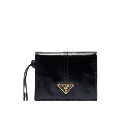 Prada Logo leather wallet | Thumbnail 1 Prada Logo leather wallet | Thumbnail 1