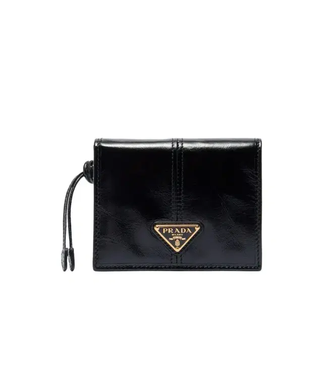 Prada Logo leather wallet