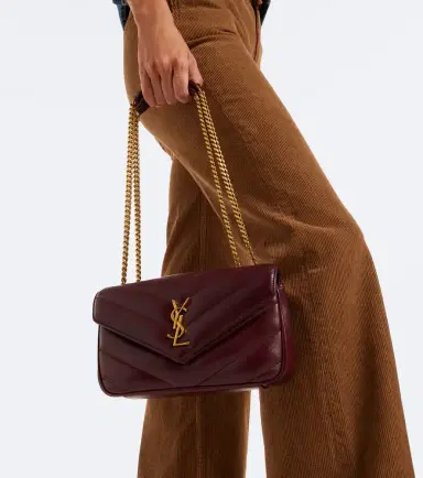 Saint Laurent Loulou Small leather shoulder bag | Thumbnail 5