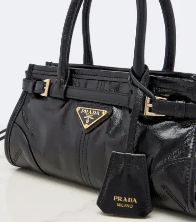 Prada Bonnie Mini leather top-handle bag | Thumbnail 4
