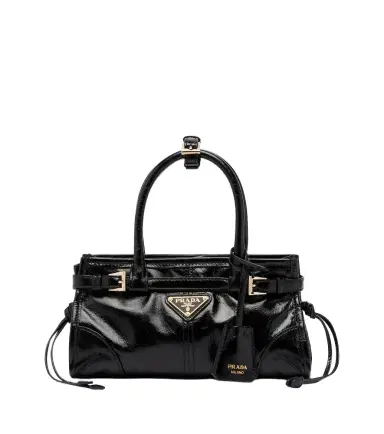 Prada Bonnie Mini leather top-handle bag | Thumbnail 1