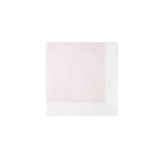 Fendi Pink jersey fleece baby blanket featuring a white edge