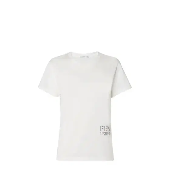 Fendi Slim-fit customised T-shirt with Stencil 1925-FS6383