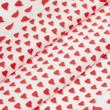Fendi Square foulard printed on both sides with a heart motif | Thumbnail 2 Fendi Square foulard printed on both sides with a heart motif | Thumbnail 2