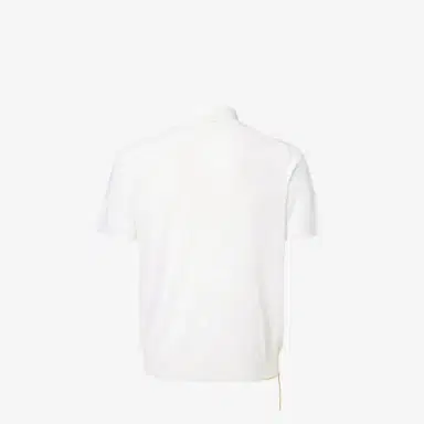 Fendi Short-sleeved polo shirt customised with contrasting yellow | Thumbnail 2 Fendi Short-sleeved polo shirt customised with contrasting yellow | Thumbnail 2