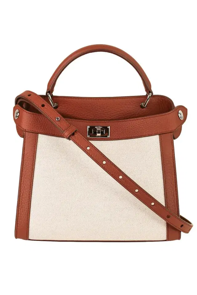 MICHINO Lutece Canvas Mini Bag - Brown