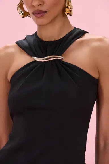 PatBo TRICOT SIREN MIDI DRESS | Thumbnail 2