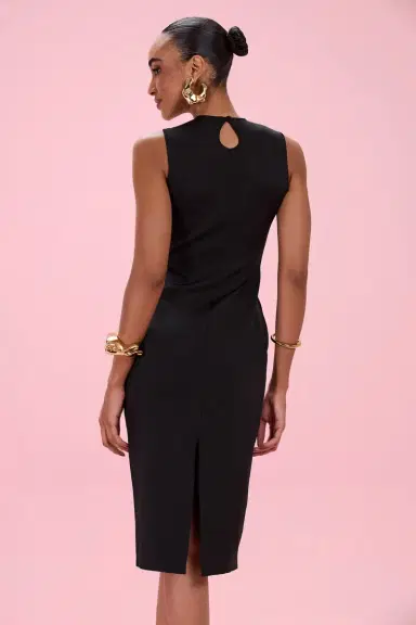PatBo TRICOT SIREN MIDI DRESS | Thumbnail 3