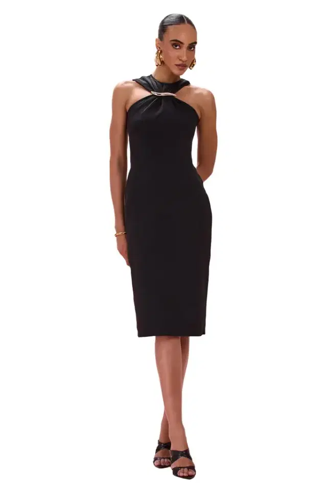 PatBo TRICOT SIREN MIDI DRESS
