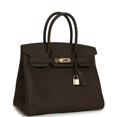 HERMÈS Hermes Birkin 30 Vert Loden Togo Permabrass Hardware | Thumbnail 2