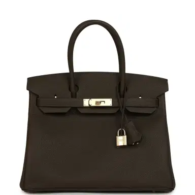 HERMÈS Hermes Birkin 30 Vert Loden Togo Permabrass Hardware | Thumbnail 1