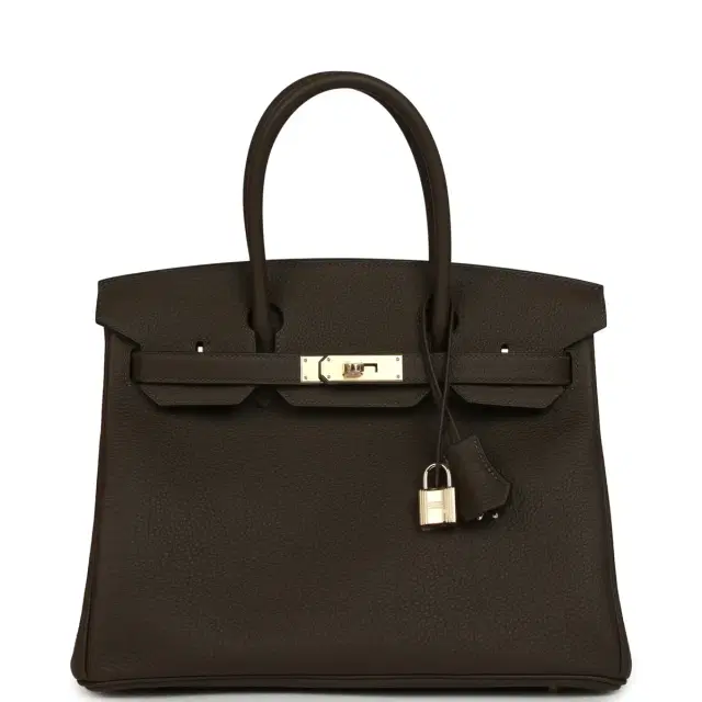 HERMÈS Hermes Birkin 30 Vert Loden Togo Permabrass Hardware