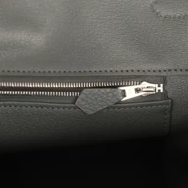 HERMÈS Hermes Birkin 40 Vert Mangrove Togo Palladium Hardware | Thumbnail 9