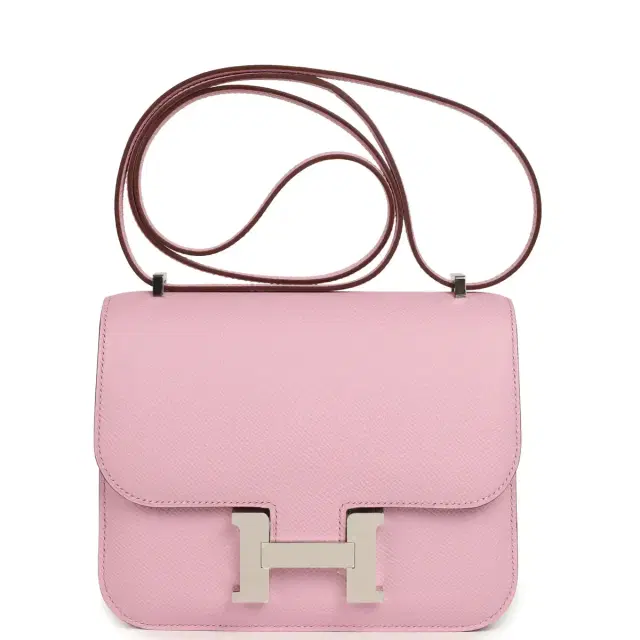 HERMÈS Hermes Constance 18 Mauve Sylvestre Epsom Palladium Hardware