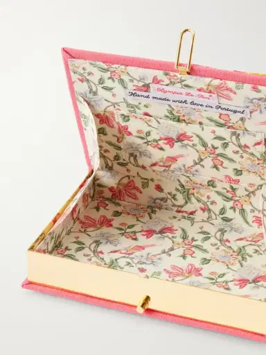 Olympia Le-Tan Wonder Woman Embroidered Canvas Clutch | Thumbnail 6 Olympia Le-Tan Wonder Woman Embroidered Canvas Clutch | Thumbnail 6