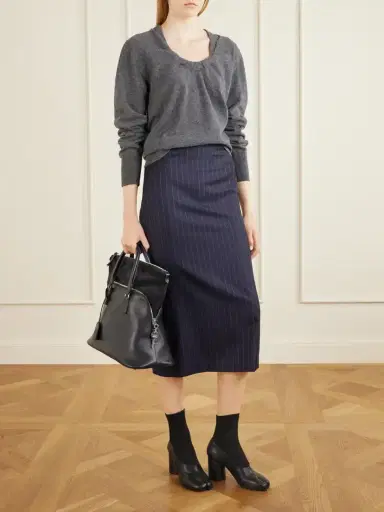 Maison Margiela Tabi 80 Leather Pumps | Thumbnail 4 Maison Margiela Tabi 80 Leather Pumps | Thumbnail 4