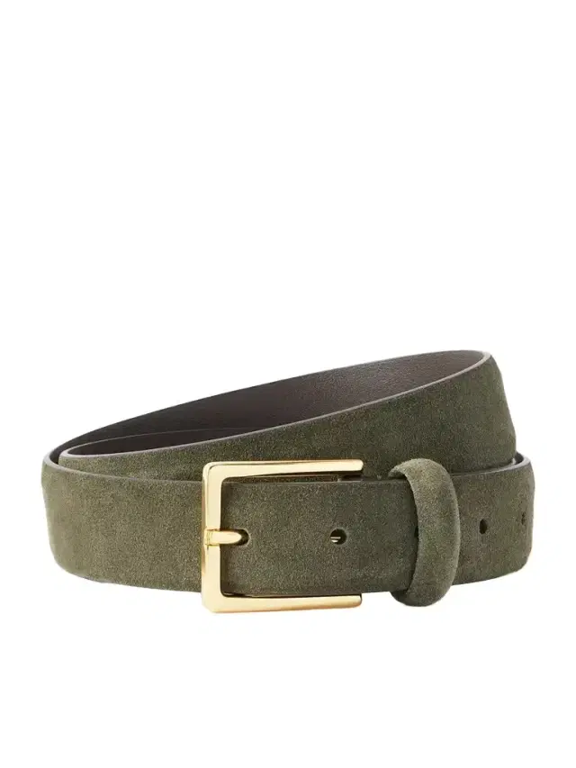 Anderson's Narrow Suede Belt