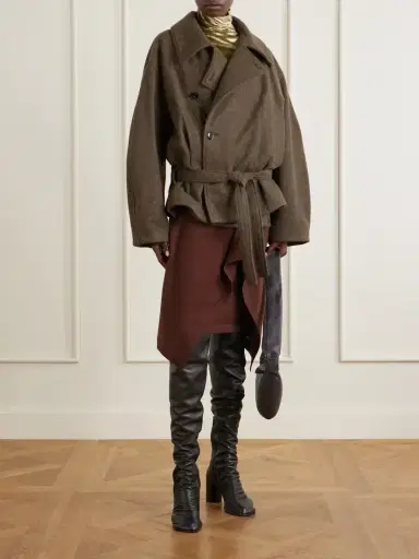 Lemaire Wool-blend Midi Skirt | Thumbnail 2 Lemaire Wool-blend Midi Skirt | Thumbnail 2