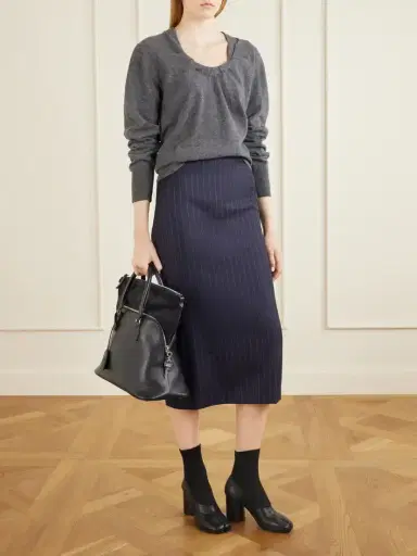Maison Margiela Leather And Suede Tote | Thumbnail 3