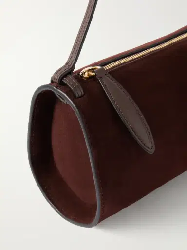 NEOUS Gemini Leather-trimmed Suede Shoulder Bag | Thumbnail 5 NEOUS Gemini Leather-trimmed Suede Shoulder Bag | Thumbnail 5