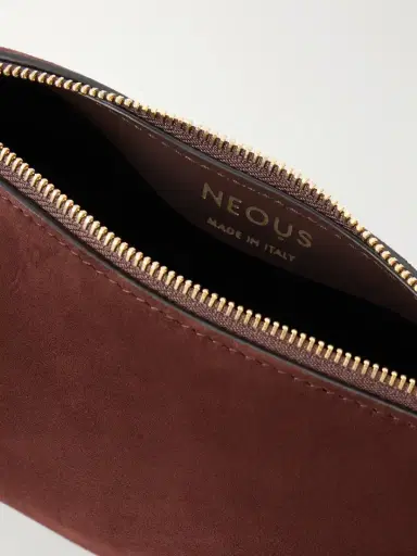 NEOUS Gemini Leather-trimmed Suede Shoulder Bag | Thumbnail 6 NEOUS Gemini Leather-trimmed Suede Shoulder Bag | Thumbnail 6