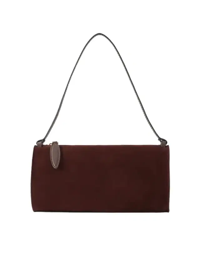 NEOUS Gemini Leather-trimmed Suede Shoulder Bag