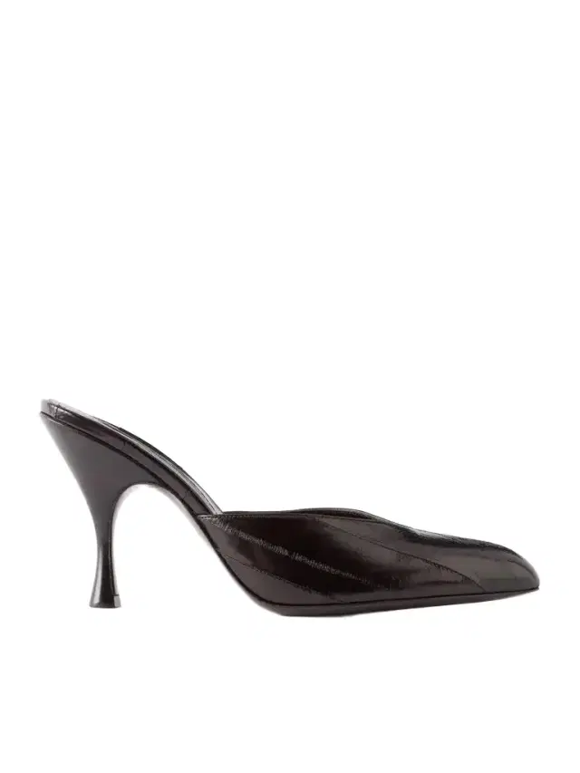 Herbert Levine Sitting Pretty 95 Textured-leather Pumps