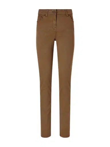Purdey Cotton, Lyocell And Silk-blend Skinny Pants | Thumbnail 1