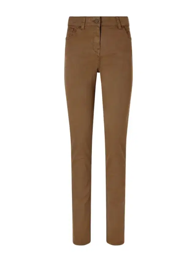 Purdey Cotton, Lyocell And Silk-blend Skinny-leg Pants