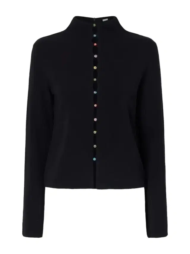 Marianne Crepe Cardigan