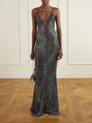Missoni Sequin-embellished Crochet-knit Maxi Dress | Thumbnail 2
