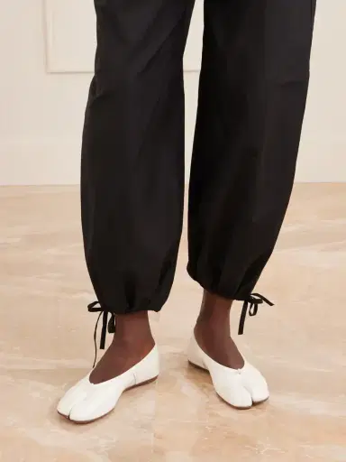 Maison Margiela Tabi New Ballerina Split-toe Patent-leather Ballet Flats | Thumbnail 2