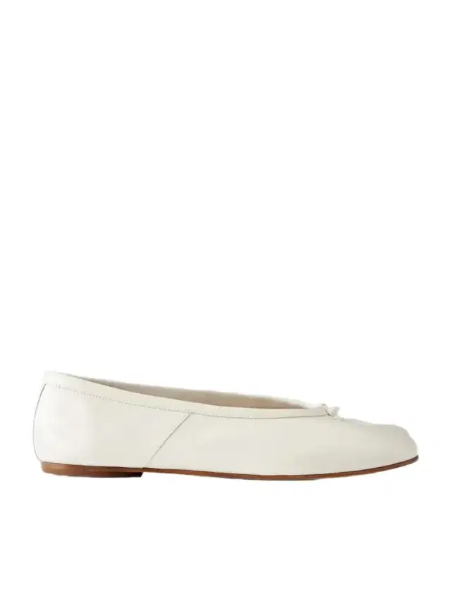 Maison Margiela Tabi New Ballerina Split-toe Patent-leather Ballet Flats