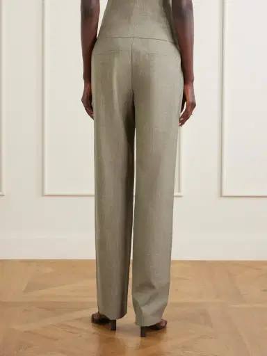 Christopher Esber Banyan Wool-blend Straight-leg Pants | Thumbnail 4 Christopher Esber Banyan Wool-blend Straight-leg Pants | Thumbnail 4